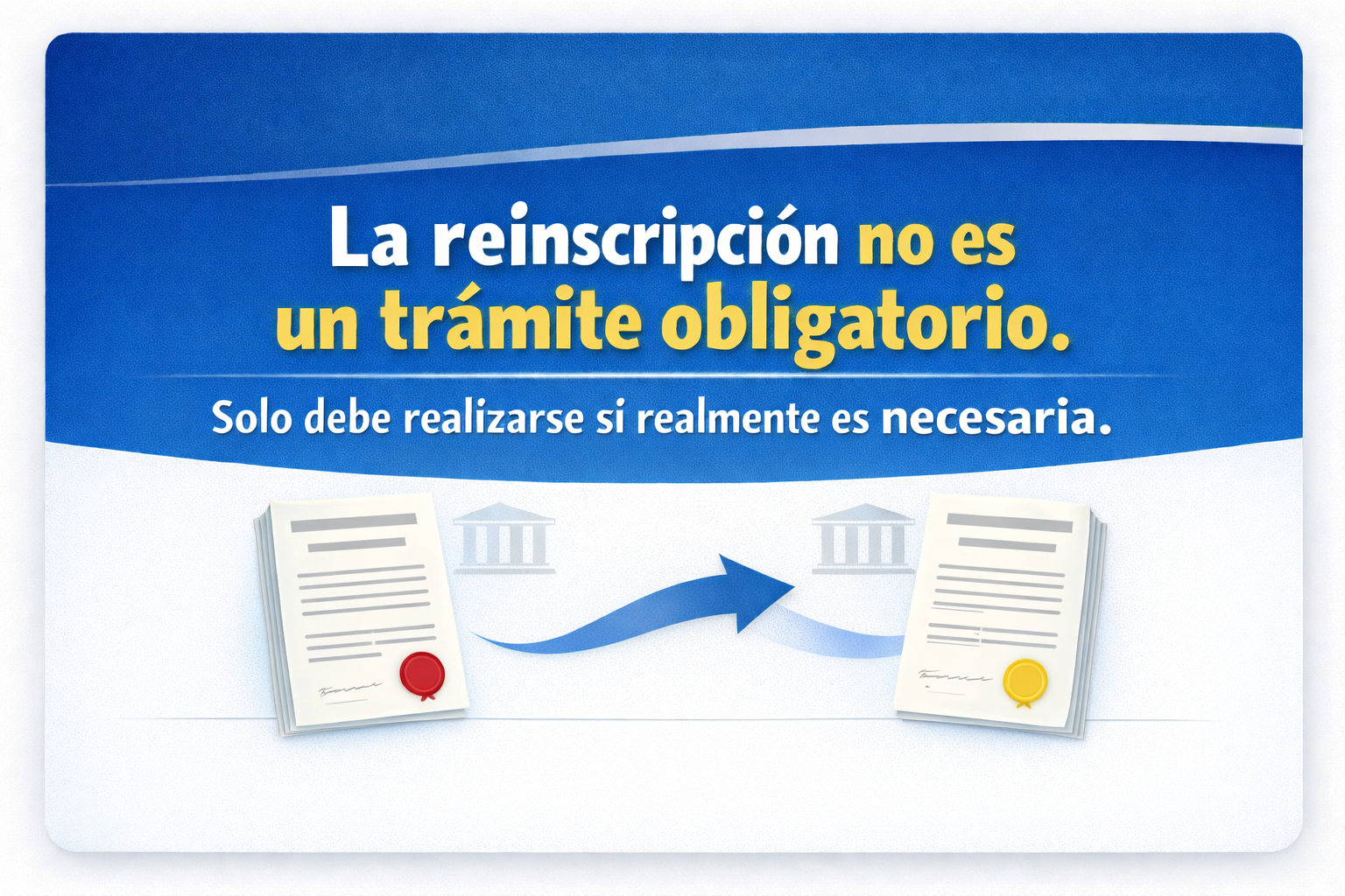 Información reinscripción